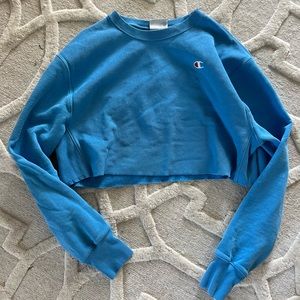 Cropped Champion Sweatshirt | Size L